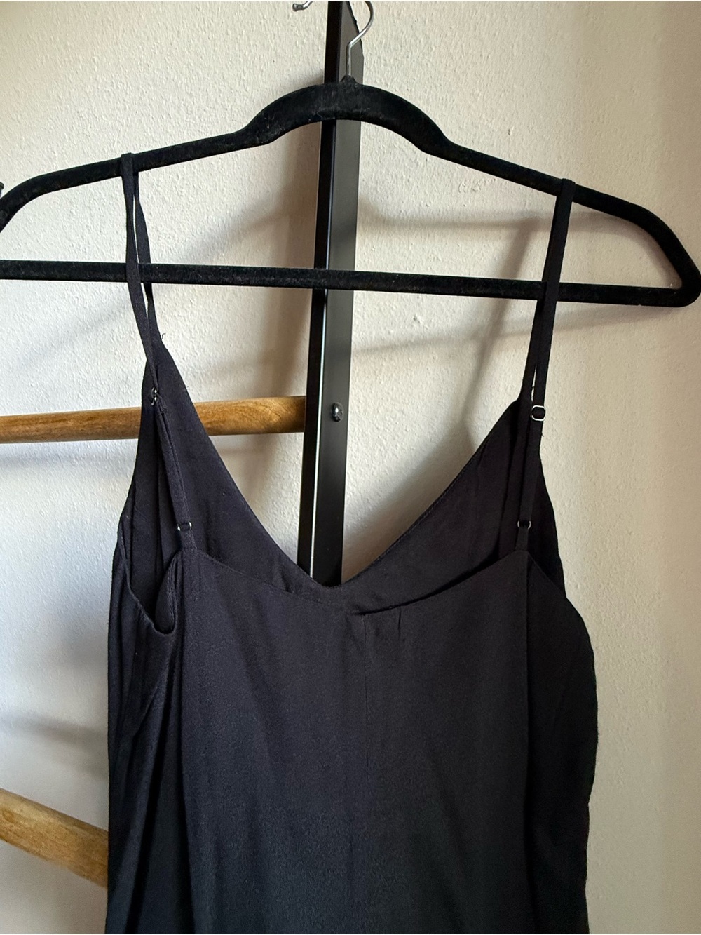 Reformation Black Slip Dress - Picture 4 of 4